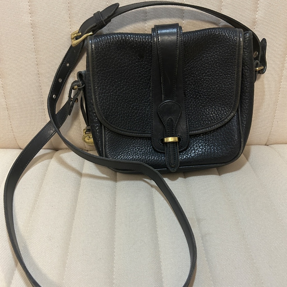 Vintage Dooney & Bourke Saddle Black